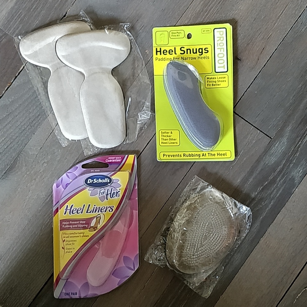 3 for $30 Shoe Inserts Heel Liners Padding Insole